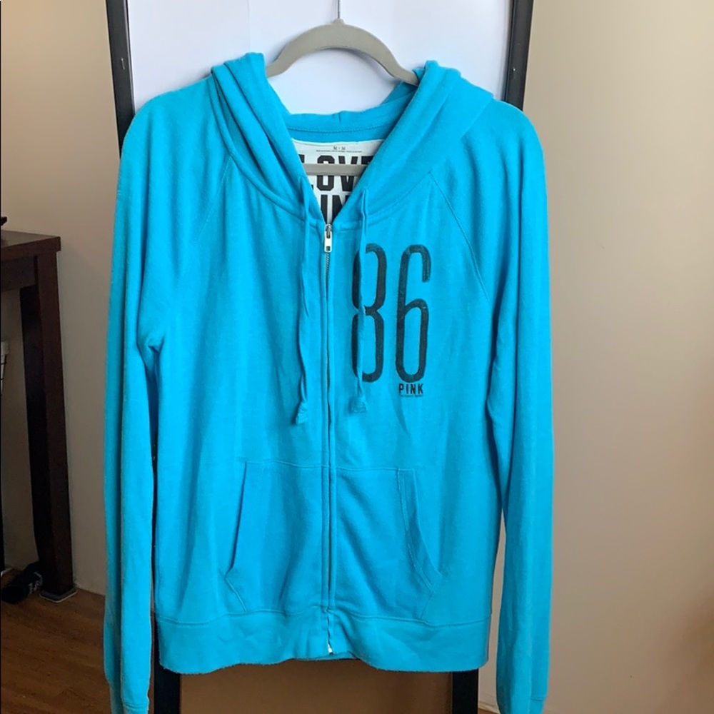 PINK zip up hoodie